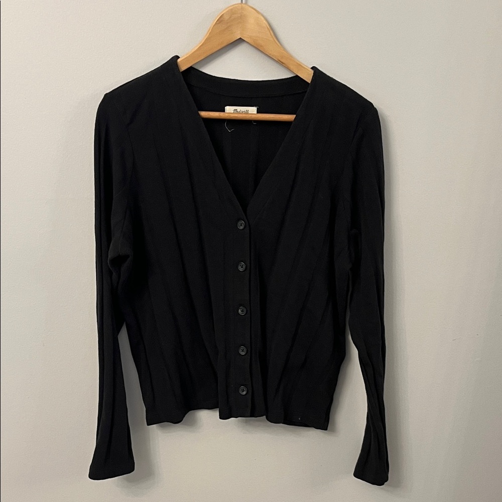 Madewell Black Knit Sweater